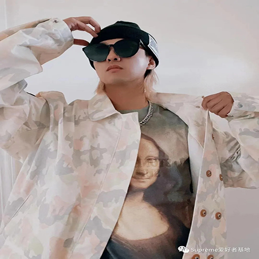 【コラボシリーズ✨】SUPREME 22SS STONE ISLAND服コピー ★  モナリザ 半袖 Tシャツの通販 ★