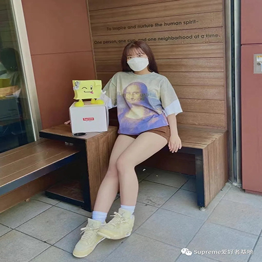 【コラボシリーズ✨】SUPREME 22SS STONE ISLAND服コピー ★  モナリザ 半袖 Tシャツの通販 ★