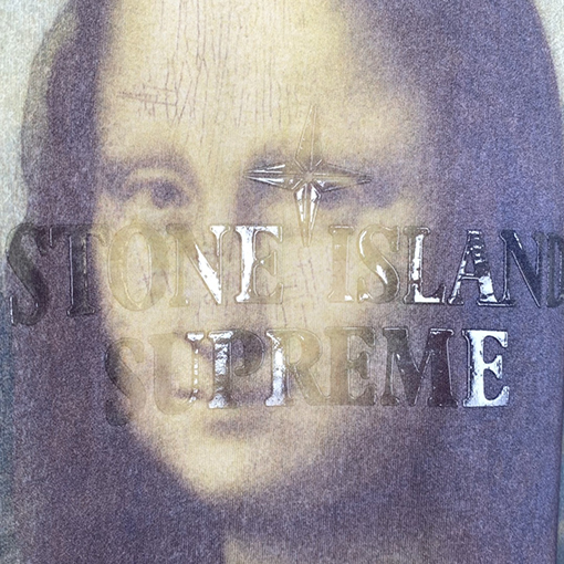 【コラボシリーズ✨】SUPREME 22SS STONE ISLAND服コピー ★  モナリザ 半袖 Tシャツの通販 ★