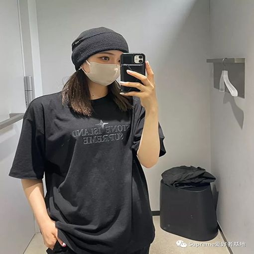 【コラボシリーズ✨】SUPREME 22SS STONE ISLAND服コピー ★ 半袖 Tシャツの通販   ★