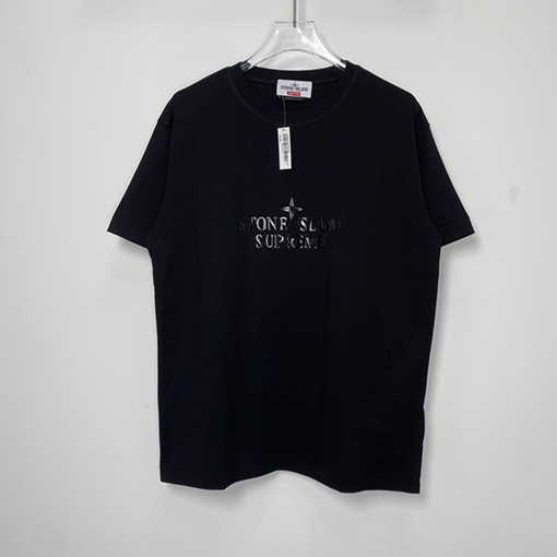 【コラボシリーズ✨】SUPREME 22SS STONE ISLAND服コピー ★ 半袖 Tシャツの通販   ★