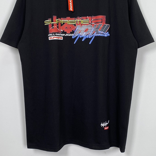 【コラボシリーズ✨】Supreme X Yohji Yamamoto服コピー 半袖 Tシャツの通販   ★