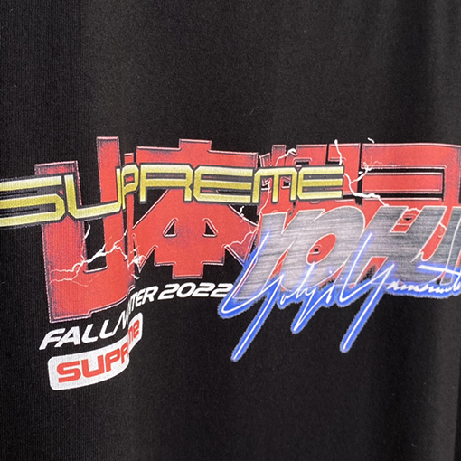 【コラボシリーズ✨】Supreme X Yohji Yamamoto服コピー 半袖 Tシャツの通販   ★