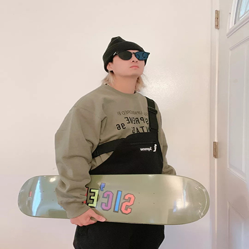 【コラボシリーズ✨】Supreme FW21 X WTAPSコピー ★ SUPRE WTAPSロゴスウェット長袖 Tシャツ2色★