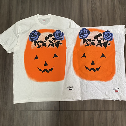 【コラボシリーズ✨】Supreme X Yohji Yamamoto コピー ★カボチャ 半袖 Tシャツ 2色★