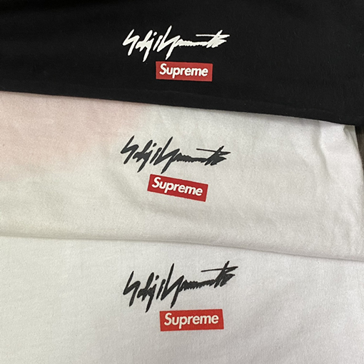 【コラボシリーズ✨】Supreme X Yohji Yamamoto コピー  ★カボチャ 半袖 Tシャツ 2色★