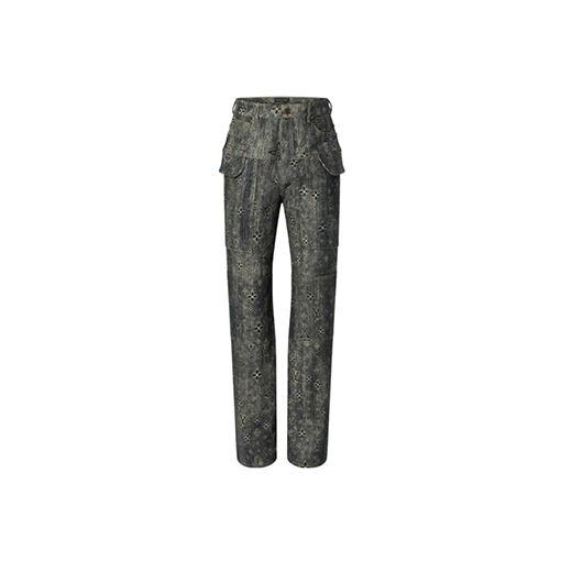 【超美品✨】 ルイヴィトンスーパーコピーデニムパンツ  23SS Monogram   ★ セットアップ  ★ 30~36サイズ★