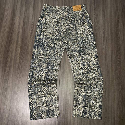 【超美品✨】 ルイヴィトンスーパーコピーデニムパンツ  23SS Monogram   ★ セットアップ  ★ 30~36サイズ★