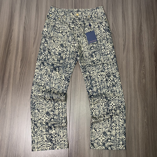 【超美品✨】 ルイヴィトンスーパーコピーデニムパンツ  23SS Monogram   ★ セットアップ  ★ 30~36サイズ★