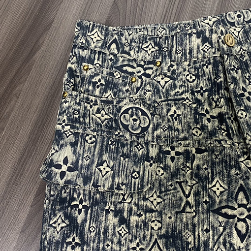 【超美品✨】 ルイヴィトンスーパーコピーデニムパンツ  23SS Monogram   ★ セットアップ  ★ 30~36サイズ★