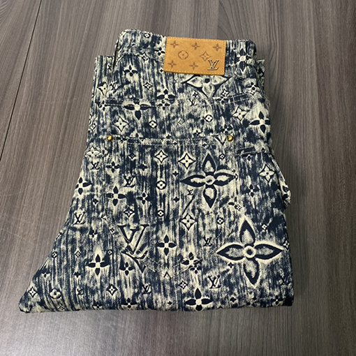 【超美品✨】 ルイヴィトンスーパーコピーデニムパンツ  23SS Monogram   ★ セットアップ  ★ 30~36サイズ★
