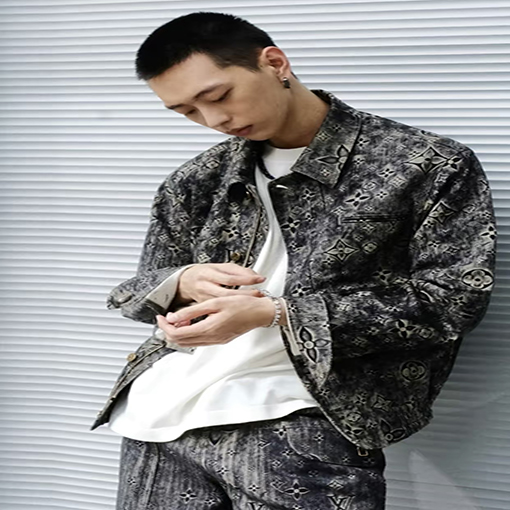 【超美品✨】 ルイヴィトンスーパーコピーデニム ジャケット23SS Monogram ★ セットアップ ★ 48~52 ★