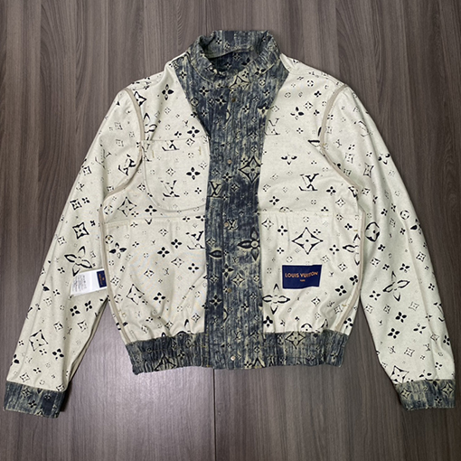 【超美品✨】 ルイヴィトンスーパーコピーデニム ジャケット23SS Monogram ★ セットアップ ★ 48~52 ★