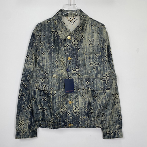 【超美品✨】 ルイヴィトンスーパーコピーデニム ジャケット23SS Monogram ★ セットアップ ★ 48~52 ★