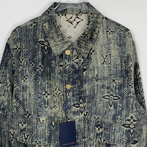 【超美品✨】 ルイヴィトンスーパーコピーデニム ジャケット23SS Monogram ★ セットアップ ★ 48~52 ★