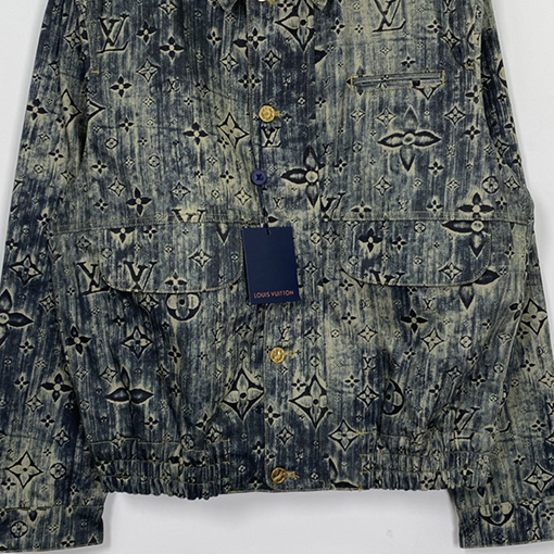 【超美品✨】 ルイヴィトンスーパーコピーデニム ジャケット23SS Monogram ★ セットアップ ★ 48~52 ★