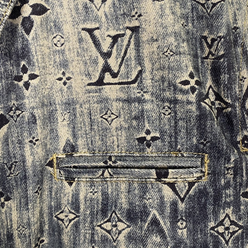 【超美品✨】 ルイヴィトンスーパーコピーデニム ジャケット23SS Monogram ★ セットアップ ★ 48~52 ★