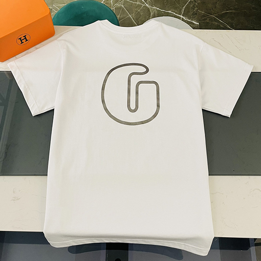 ランバン服コピー 半袖 Tシャツ ★ 23LA&GD コラボ ★ホワイト・ブラック ★