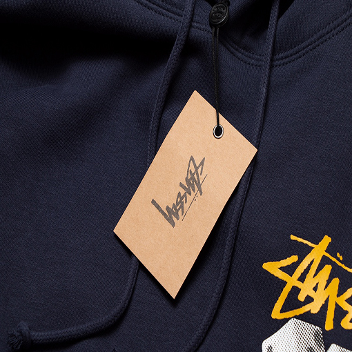 【Stussy 22FW】ステューシーコピー安い フードパーカー ★ さいころロゴ プリント ★