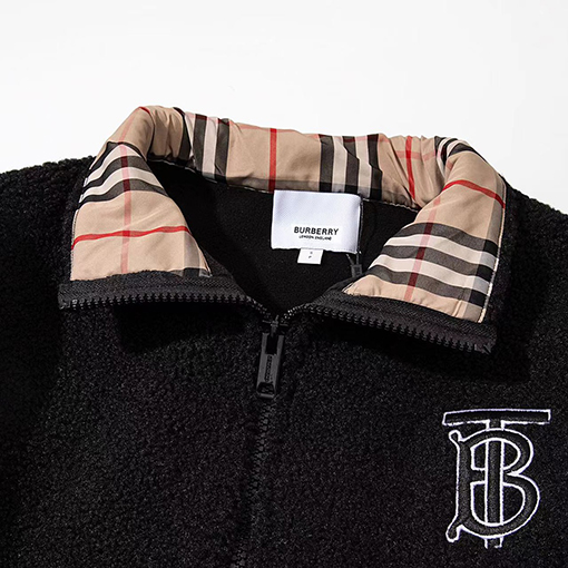 バーバリーBURBERRYスーパーコピー フリースジャケットアウター TBロゴ
