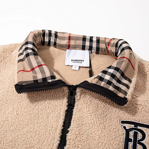 バーバリーBURBERRYスーパーコピー フリースジャケットアウター TBロゴ