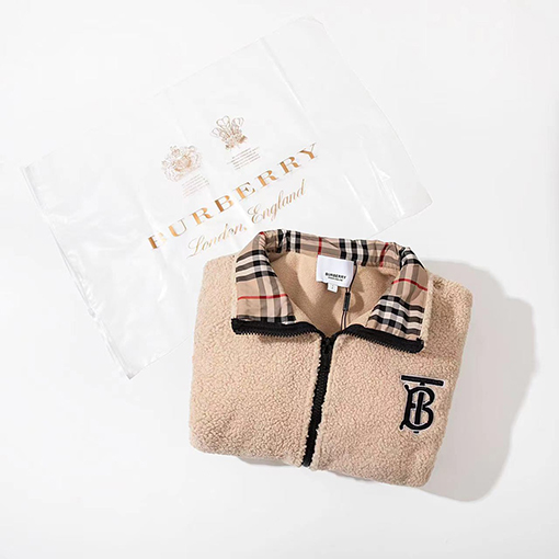 バーバリーBURBERRYスーパーコピー  フリースジャケットアウター TBロゴ