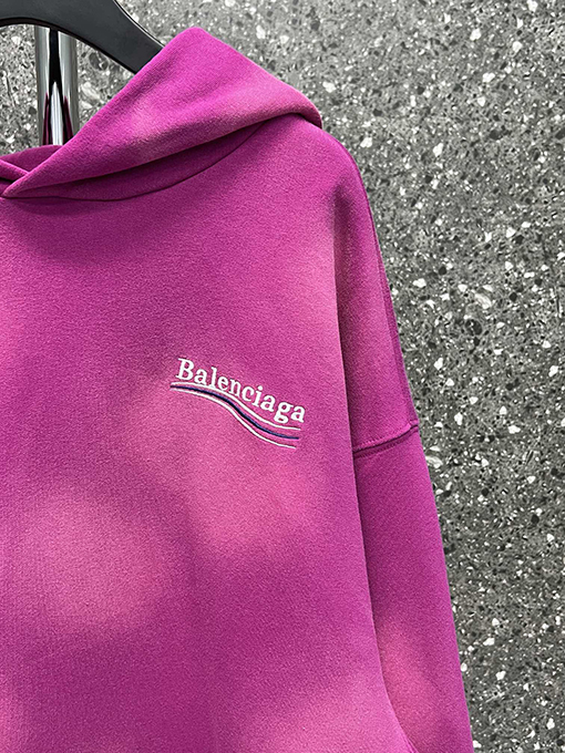 バレンシアガ偽物 フード パーカー コーラBALENCIAGAフード パーカー