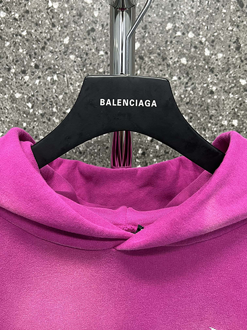 バレンシアガ偽物 フード パーカー コーラBALENCIAGAフード パーカー