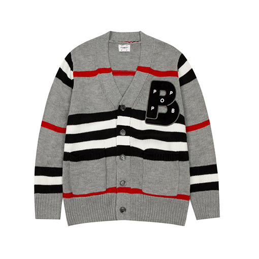 コラボシリーズ Burberry x POP Trading ニットカーディガン