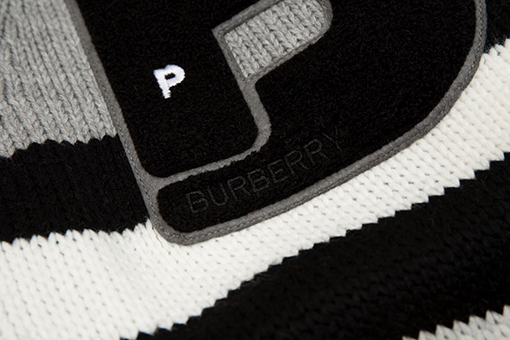 コラボシリーズ Burberry x POP Trading ニットカーディガン
