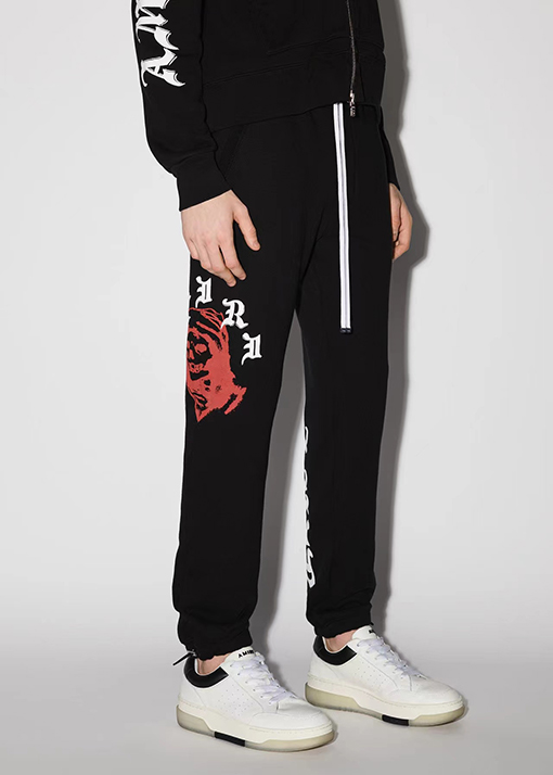  アミリ服偽物メンズ スウェットパンツサンスクリット·プリント