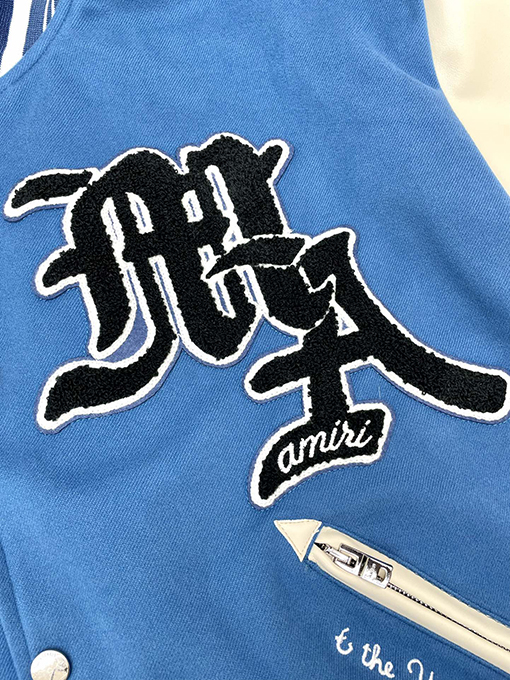 新品アミリスーパーコピー 高品質 ジャケットアウター 刺繍ロゴ