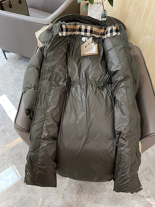 【レディースロングコートの通販】 バーバリー服コピー ダウンストリングロングコート
