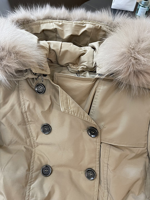 【レディースロングコートの通販】 バーバリー服コピー ダウンストリングロングコート