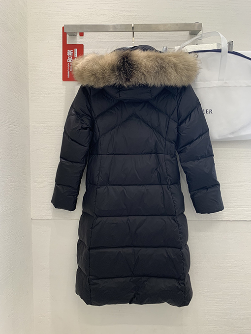 【レディースロングコートの通販】モンクレール服コピーダウンジャケットアウター フォックス ベルトディテール