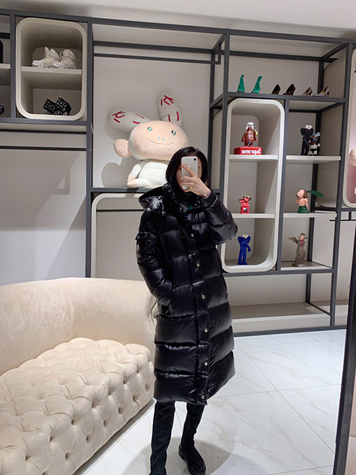 19モデル,モンクレール服スーパーコピー ダウンジャケット ロングコート 90%ホワイトダウン