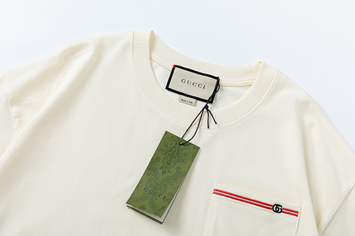 23ss春夏　グッチ服コピー 半袖 Tシャツの通販 ダブルGGロゴ