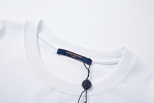 23ss春夏 ルイヴィトン服偽物メンズレディース 半袖 Tシャツの通販 Louis Vuittonロゴ刺繍