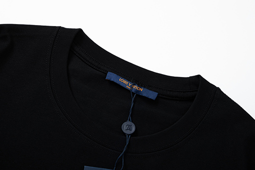 23ss春夏 ルイヴィトン服偽物メンズレディース 半袖 Tシャツの通販 Louis Vuittonロゴ刺繍