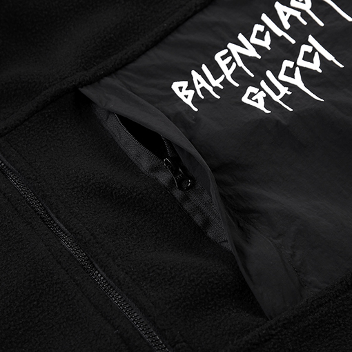 コラボの限定商品 GUCCI  x BALENCIAGA服偽物,胸の前の大きなポケット