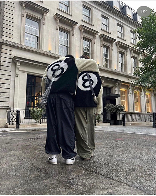  ステューシー服スーパーコピー 両面 フリースジャケットアウター