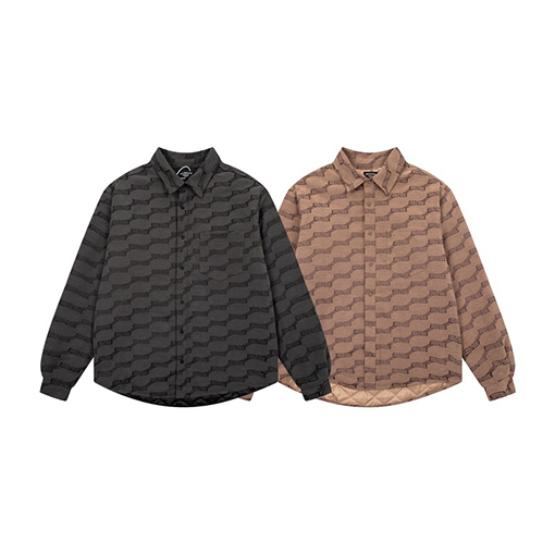 バレンシアガ服スーパーコピー 秋冬 中綿 人気 シャツ BLCG BBロゴ