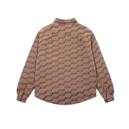 バレンシアガ服スーパーコピー 秋冬 中綿 人気 シャツ BLCG BBロゴ