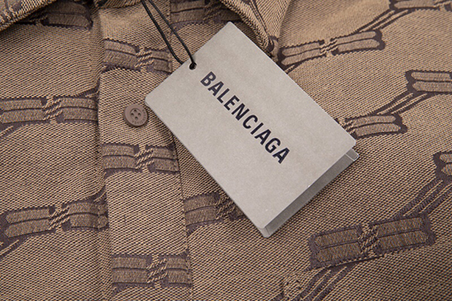 バレンシアガ服スーパーコピー 秋冬 中綿 人気 シャツ BLCG BBロゴ