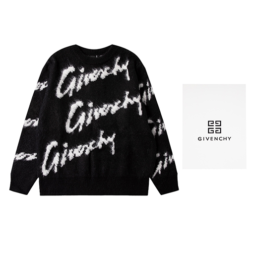 ジバンシイスーパーコピーニット& セーターモヘアGIVENCHYロゴ