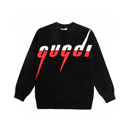 グッチ服コピーニット& セーター稲妻GUCCIロゴ