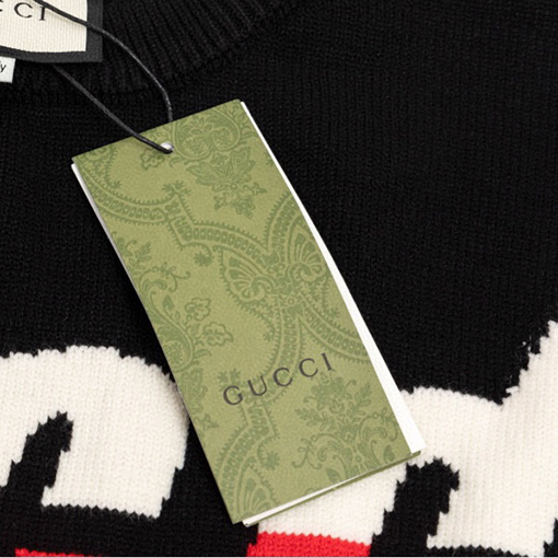 グッチ服コピーニット& セーター稲妻GUCCIロゴ