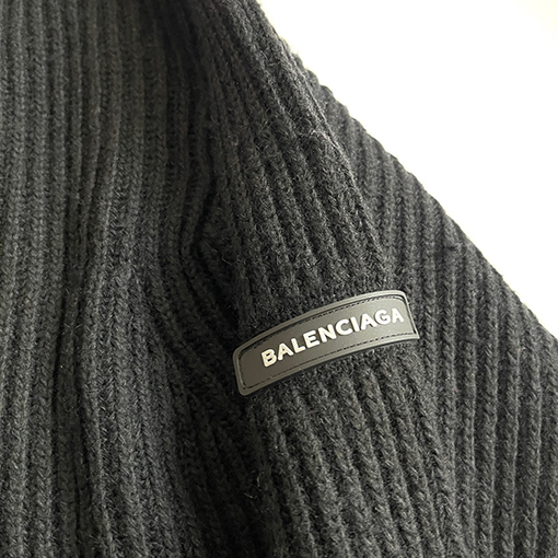 バレンシアガ服スーパーコピーニット& セーター  袖BALENCIAGAマーク