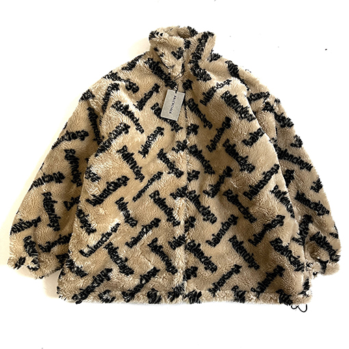 バレンシアガ服コピー 秋冬 中綿 フリースジャケットアウター BALENCIAGAロゴ