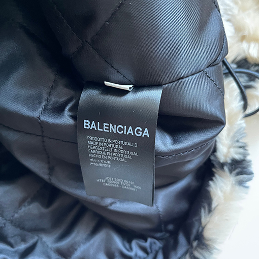 バレンシアガ服コピー 秋冬 中綿 フリースジャケットアウター BALENCIAGAロゴ